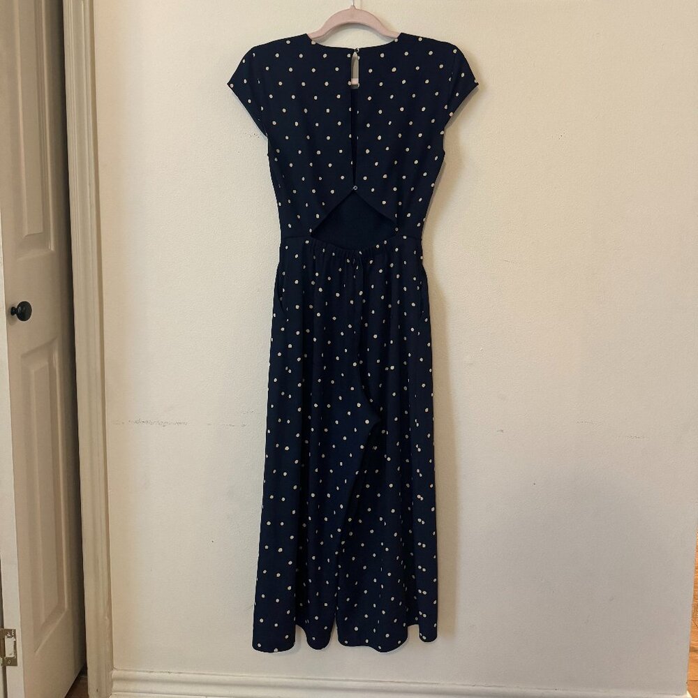 Babaton Hamptons Polka Dot Jumpsuit SZ 0 - Picture 4 of 7